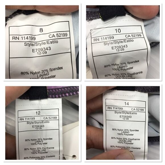 Island Escape Tie Dye Shaper Pant Bikini Bottoms C - Picture 7 of 8